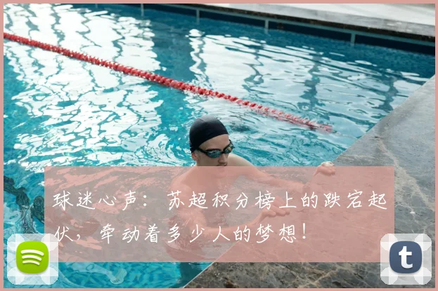 球迷心声：苏超积分榜上的跌宕起伏，牵动着多少人的梦想！